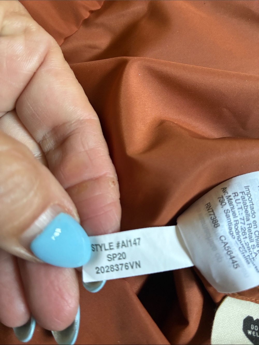 Madewell Raincheck Packable Hooded Raincoat Windbreaker Burnt Orange Women S - Picture 12 of 14